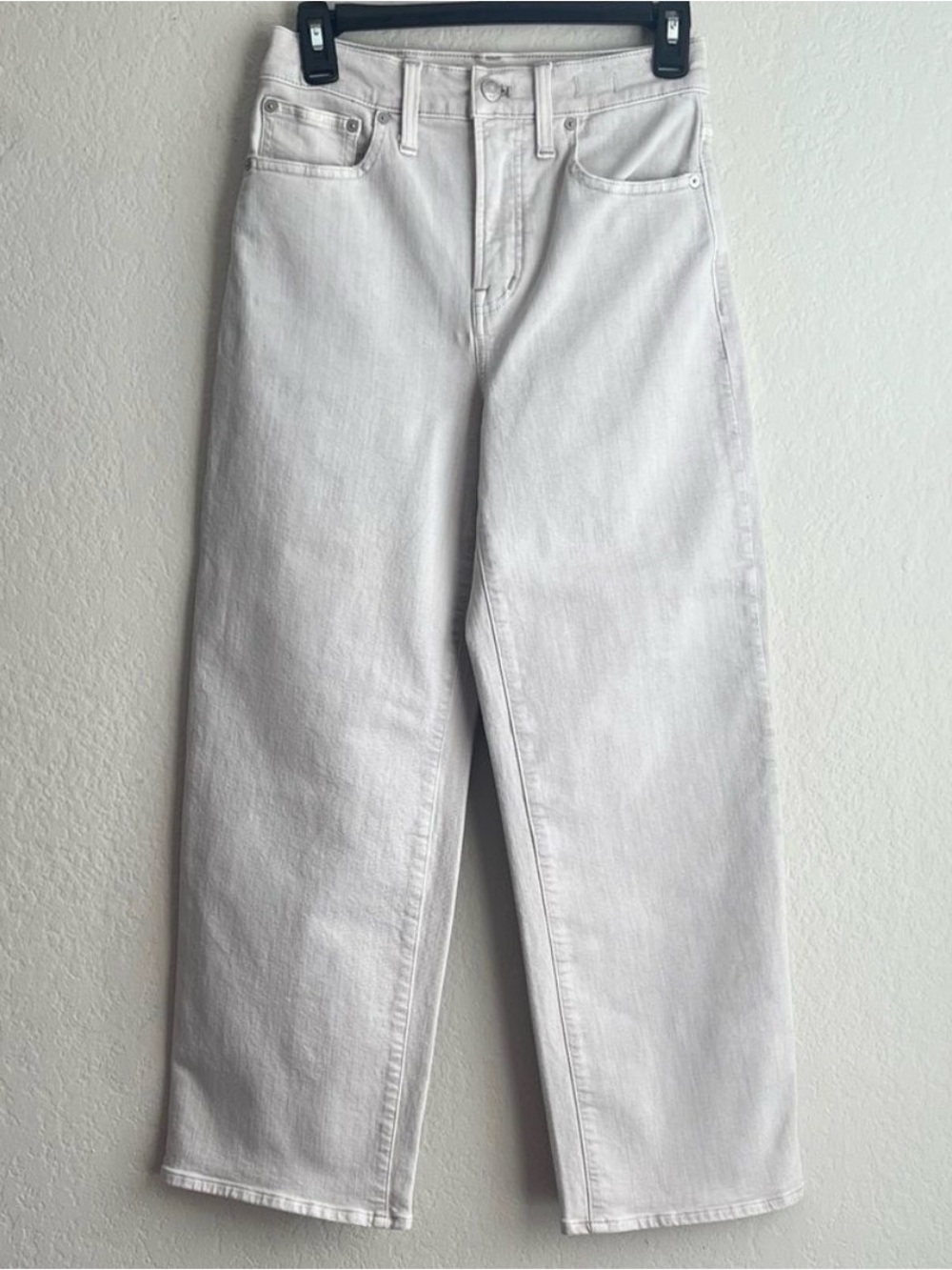 Madewell Perfect Vintage Wide-Leg Crop in Stone Denim - Picture 5 of 7